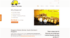 Desktop Screenshot of calebsvanture.com